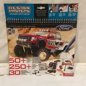 Ford SVT F150 Raptor Sketchbook - Stencils - Stickers - Sketch Pages - NEW